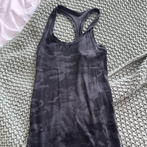 Lululemon camo racer back tank